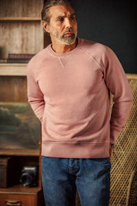 Ellis Natural Dye Sweat Pink