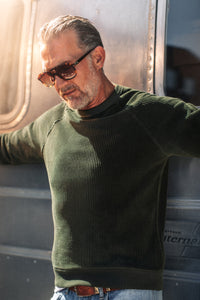 Masset Corduroy Sweatshirt Green