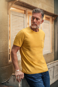 Boxer Pocket T-Shirt Yellow