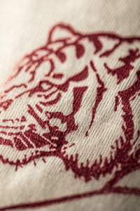 Stalking Tiger Slub T-Shirt Raw