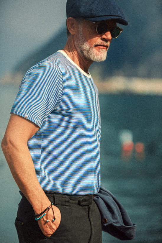 Lugger T-Shirt Blue/White