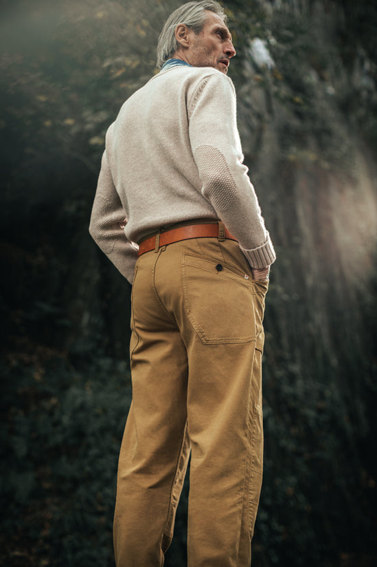 &SONS Tan Leather Belt