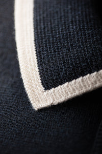 Brunswick Zip-Through Cardigan Navy