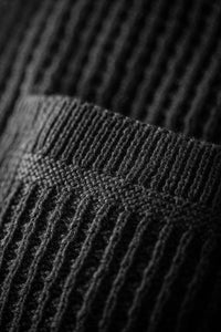 Santo Crochet Shirt Black