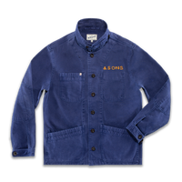 Editions Embroidery Hirst Chore Jacket Navy