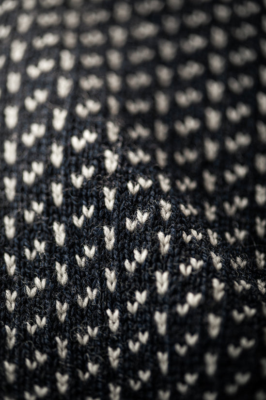 Bergen Nordic Knit Navy-Cream