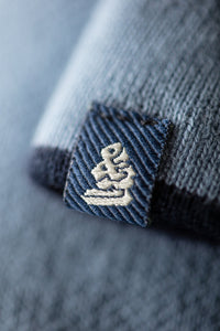 Milano Knitted Polo Shirt Blue