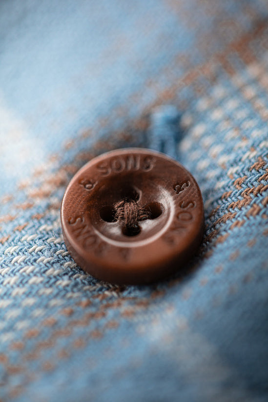 McQueen Stockman Shirt Blue Check