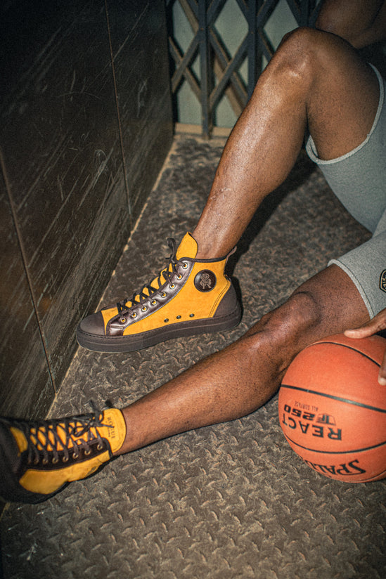 ROGUE by &SONS Baseline Hi Top Tan