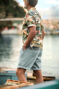 Orta Bermuda Shorts Sky Blue