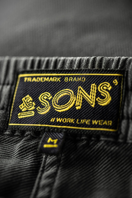 Orta Bermuda Shorts Washed Black