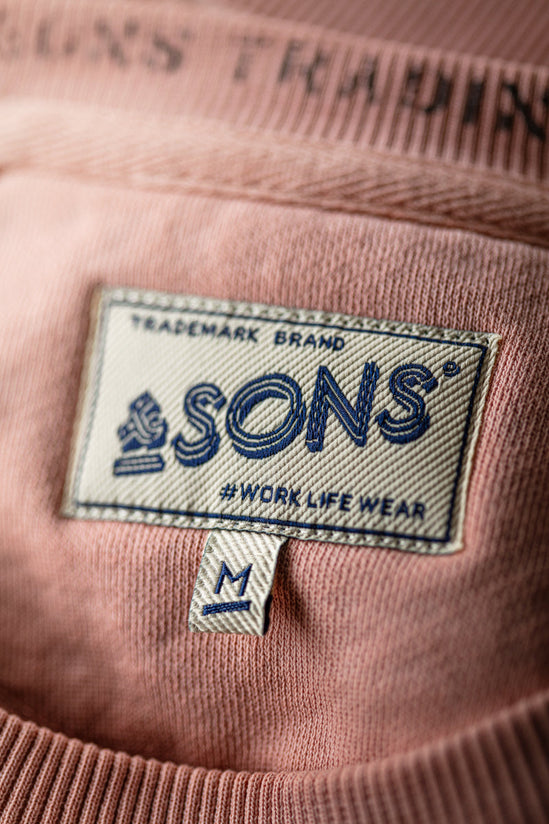 Ellis Natural Dye Sweat Pink