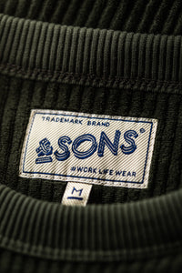 Masset Corduroy Sweatshirt Green