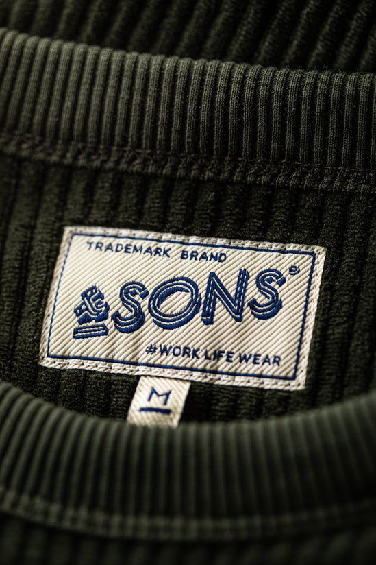 Masset Corduroy Sweatshirt Green