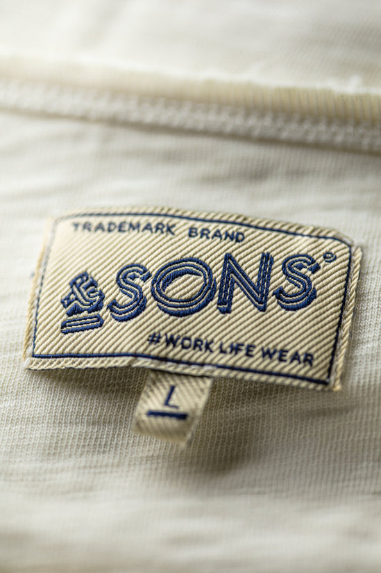 Nimbus Raw Collar Henley Raw