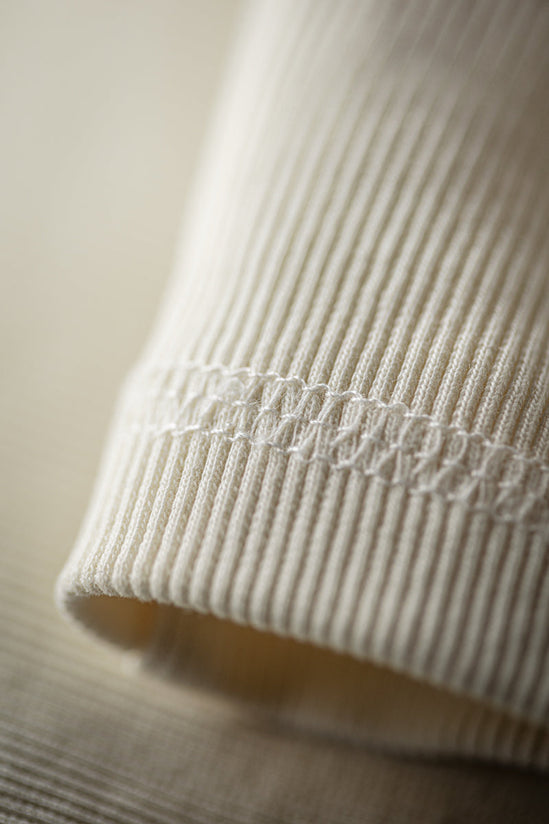 Loma Rib Vest Off White