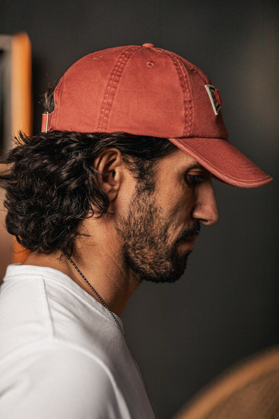 Pennant Cap Washed Red