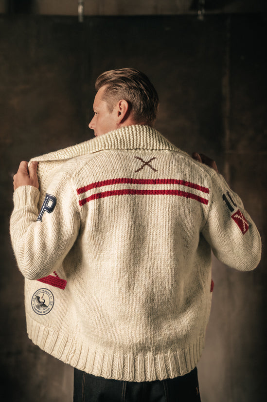 Decade Cardigan Off White
