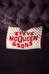 McQueen Max Knitted Cardigan Maroon