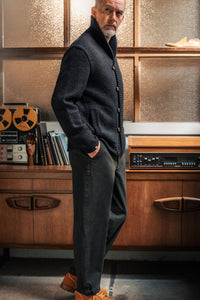 Torridon Shawl Collar Cardigan Navy