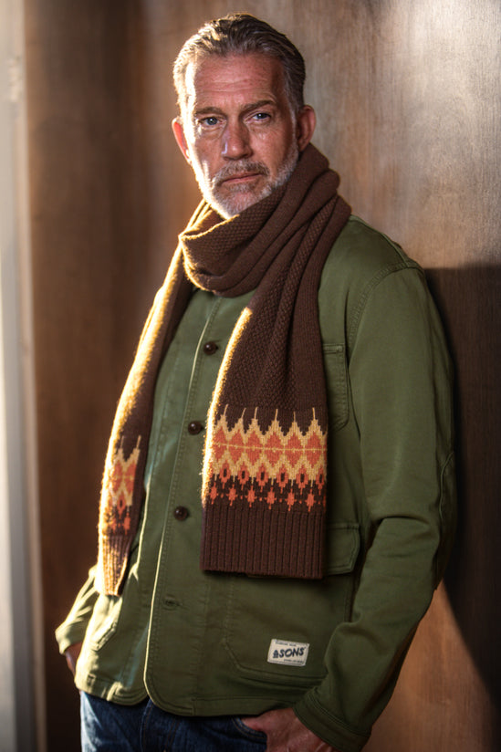 Larsen Scarf Brown