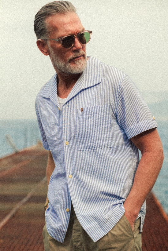 Loreto Shirt White/Blue