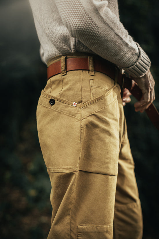 &SONS Tan Leather Belt