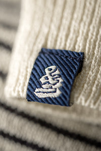 Oban Stripe Polo Navy / Raw