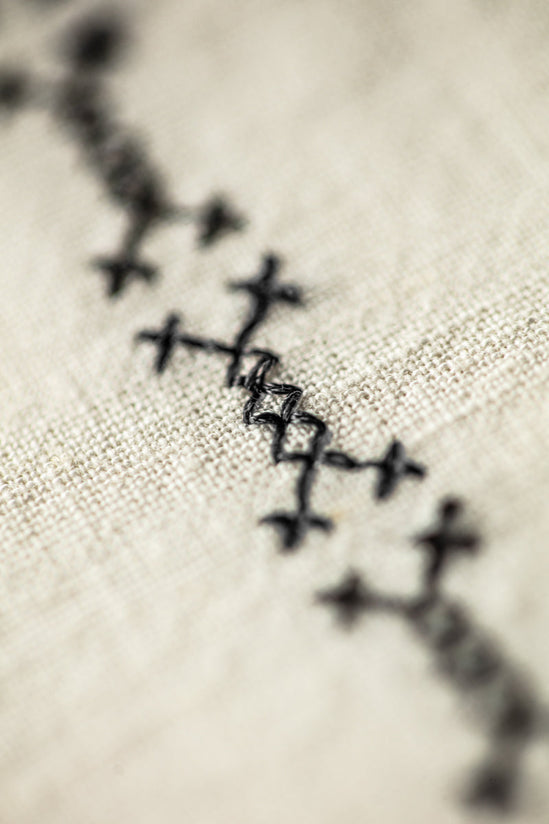 Luca Embroidered Shirt Natural