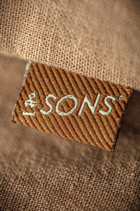 Luca Embroidered Shirt Tan