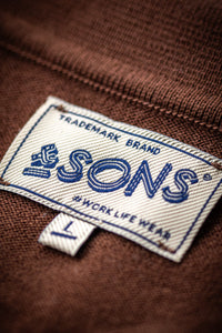 &SONS Dean Polo Brown