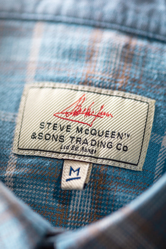 McQueen Stockman Shirt Blue Check