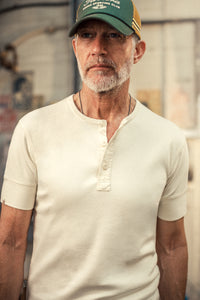 The New Elder Henley Short Sleeve Shirt Raw
