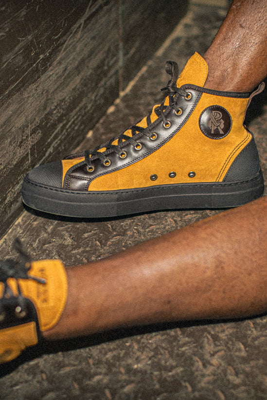 ROGUE by &SONS Baseline Hi Top Tan
