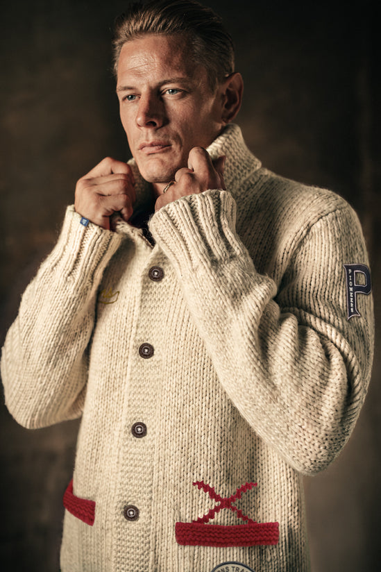 Decade Cardigan Off White