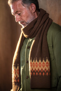 Larsen Scarf Brown