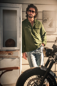 McQueen Capa Shirt Green