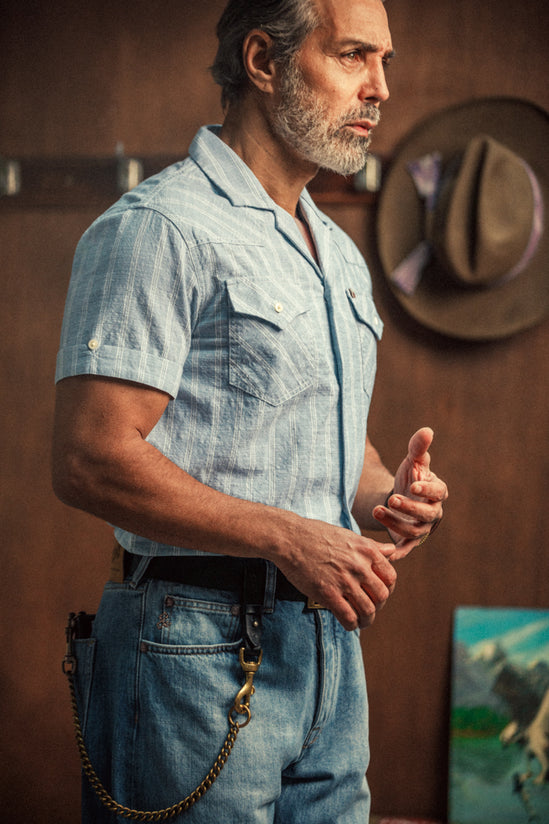 Melrose Shirt Blue Chambray