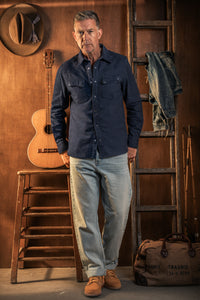The Spur Western Shirt Navy