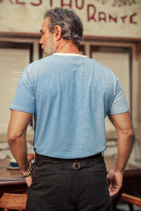 Lugger T-Shirt Blue/White