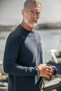 Weldon Long Sleeve Top Navy