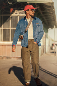 Oker Five Pocket Trousers Tan