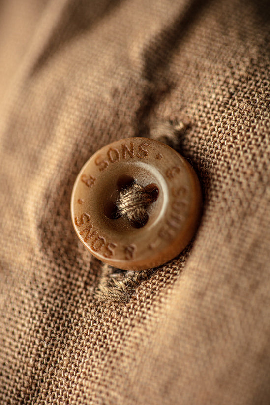 Luca Embroidered Shirt Tan