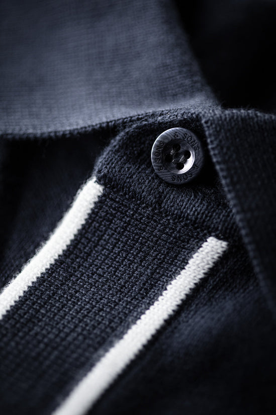 &SONS Dean Polo Navy