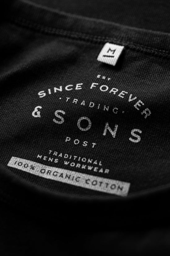 Number 4 Boxer T-Shirt Black