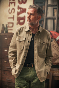 Livingstone Twill Shirt Khaki
