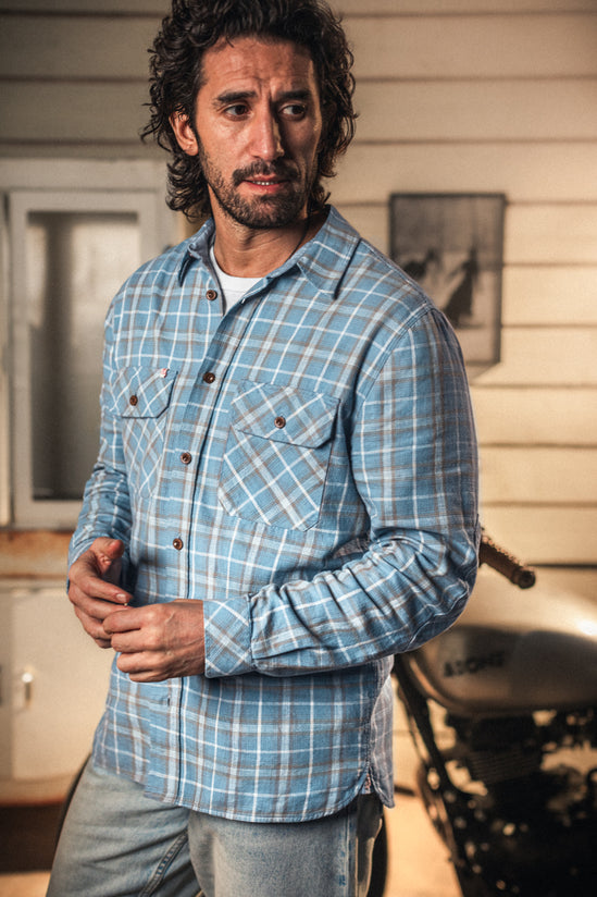 McQueen Stockman Shirt Blue Check