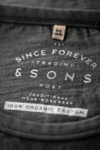 Forever Slub T-Shirt Black Fade
