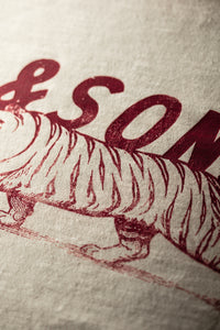 Stalking Tiger Slub T-Shirt Raw