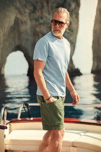 Element Natural Dye T-Shirt Ice Blue